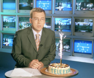 Maciej Orłoś świętuje 40-ste urodziny  Teleexpressu