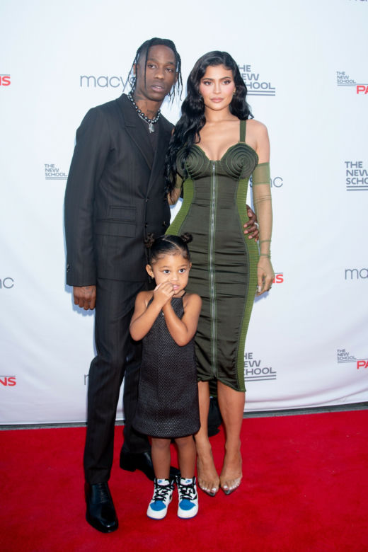 Kylie Jenner, Travis Scott i Stormi Webster