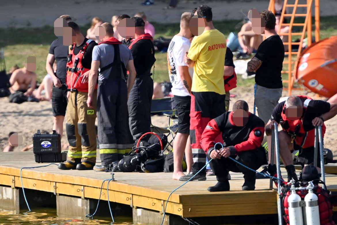 Utonięcie mężczyzny w szczecińskim Jeziorze Głębokim