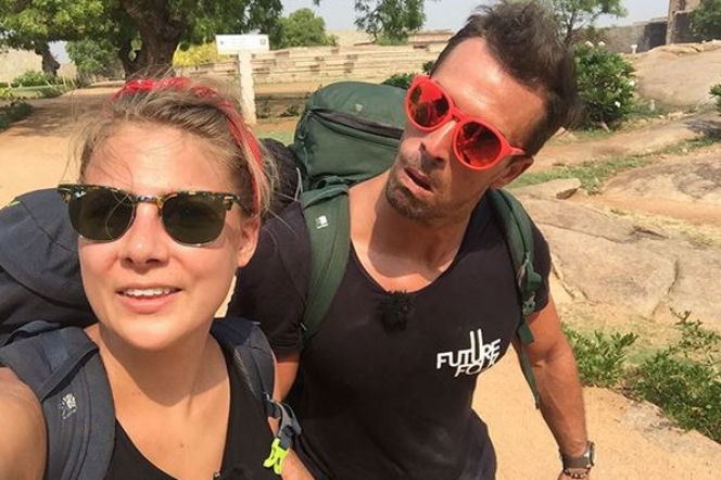 Marta Wierzbicka i Staszek Karpiel-Bułecka w Azja Express