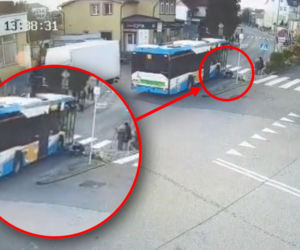Autobus potrącił 74-letnią rowerzystkę. Kierowca stracił prawo jazdy