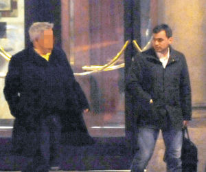 Dubieniecki spotyka się z gangsterem, pije i jedzie bez prawla