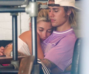 Hailey Baldwin całuje Justin Bieber
