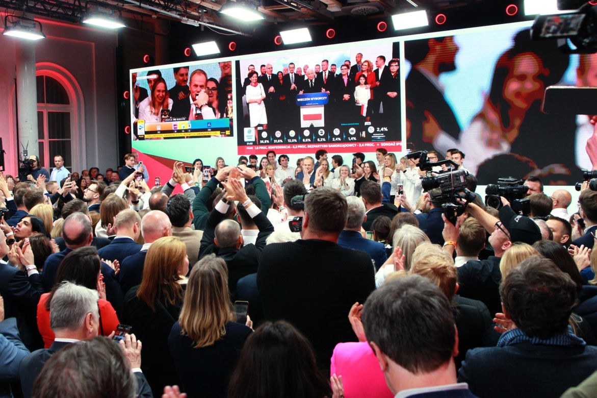 Sztab wyborczy Koalicji Obywatelskiej, 2023r.