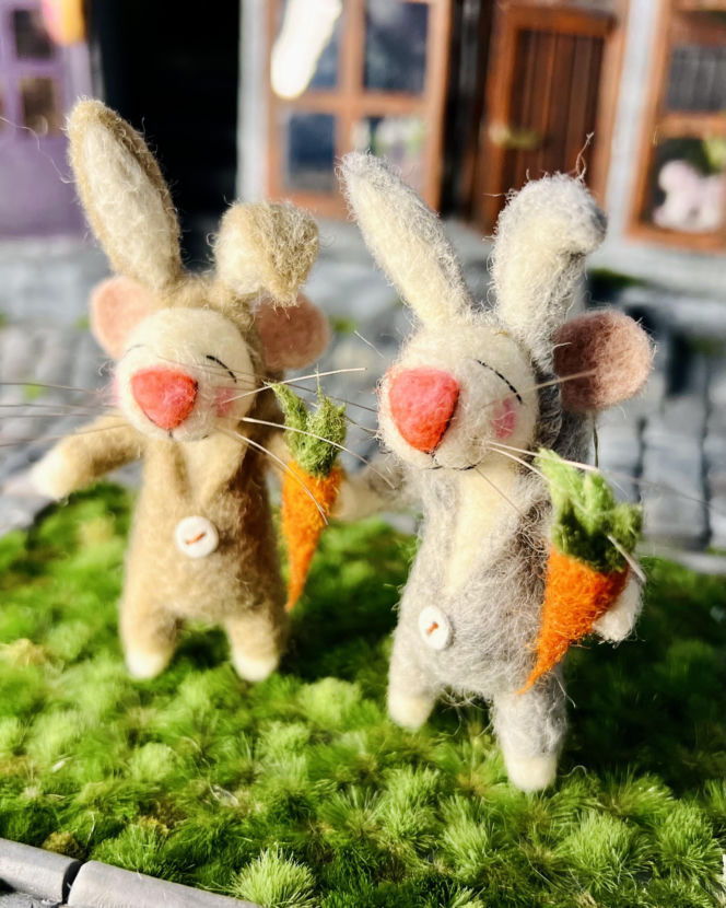 Filcowe myszki Joanny. Marka "Wyszło z norki"