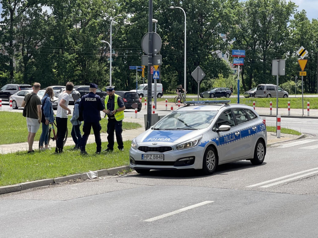  Pijany kierowca potrącił dziecko na rowerze. Próbował uciekać. Miał 2 promile