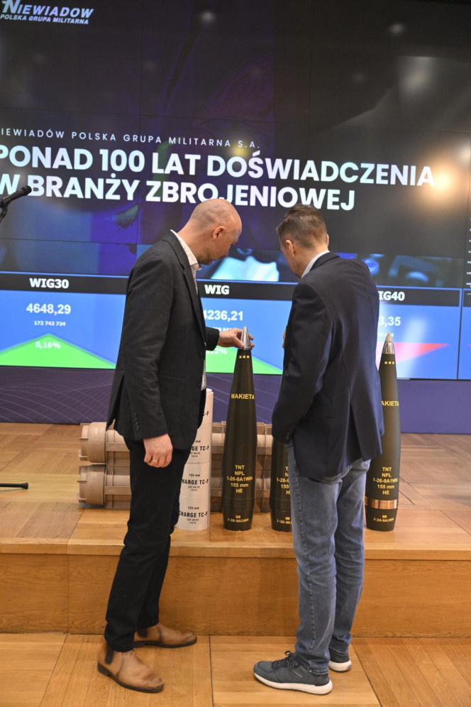 Historyczny debiut na GPW. Niewiadów Polska Grupa Militarna wchodzi na rynek główny