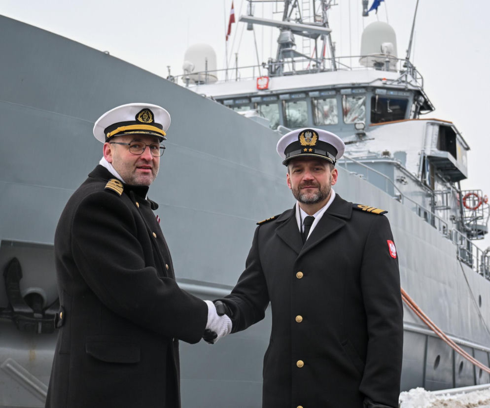 Nowy dowódcza Tarczy Przeciwminowej