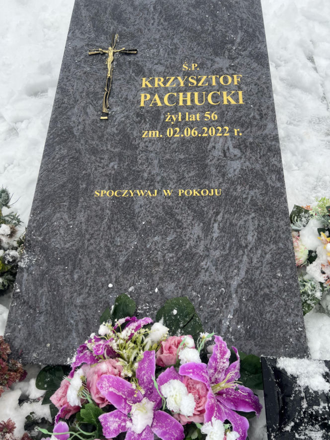 Tak wygląda grób Krzysztofa z "Rolnik szuka żony"