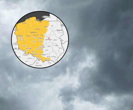 Pogoda nie odpuszcza. IMGW wydaje żółte alerty dla połowy Polski