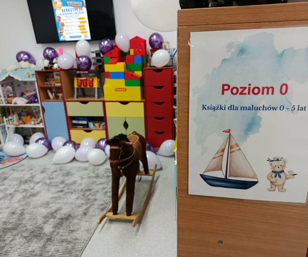 Nowa przestrzeń, więcej miejsca - biblioteka dzieci i młodzieży już po przenosinach