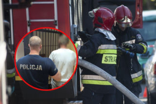Gigantyczny pożar pasażu handlowego na Pomorzu! Wszystko przez niedopałek papierosa, padły zarzuty