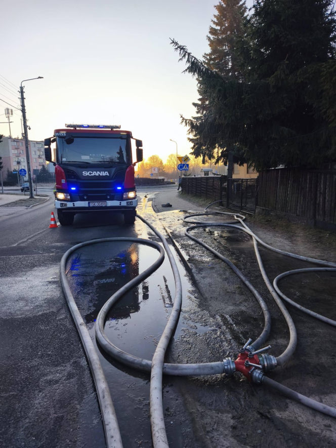Tragiczny pożar w Skarżysku-Kamiennej