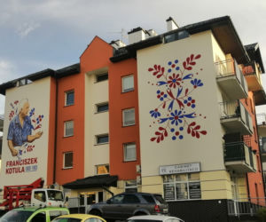 Franciszek Kotula na muralu w Rzeszowie