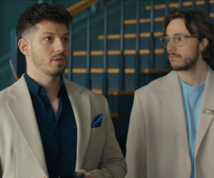 Barwy szczęścia odc. 3418. Justin (Jasper Sołtysiewicz), Kajtek (Jakub Dmochowski)