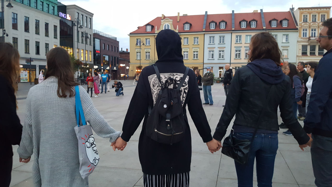 Bydgoszcz dla Afganistanu. Protest w centrum miasta