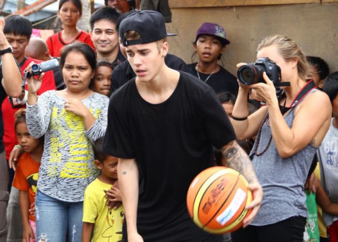 Justin Bieber z wizytą na Filipinach