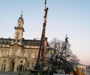 Za tydzień Wielkanoc! Przypomina o tym palma na sądeckim rynku