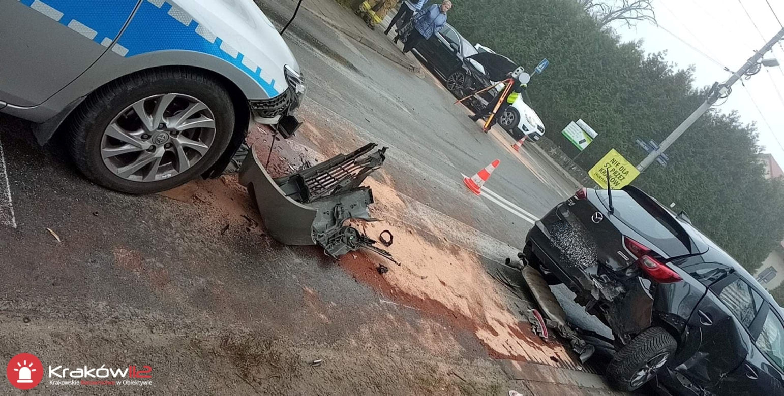 Wypadek drogowy Wszystkich Świętych Soboniowice