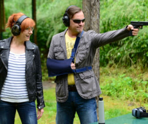 Komisarz Alex 6 sezon odc. 5. Ryszard Puchała (Ireneusz Czop), Lucyna (Magdalena Walach)