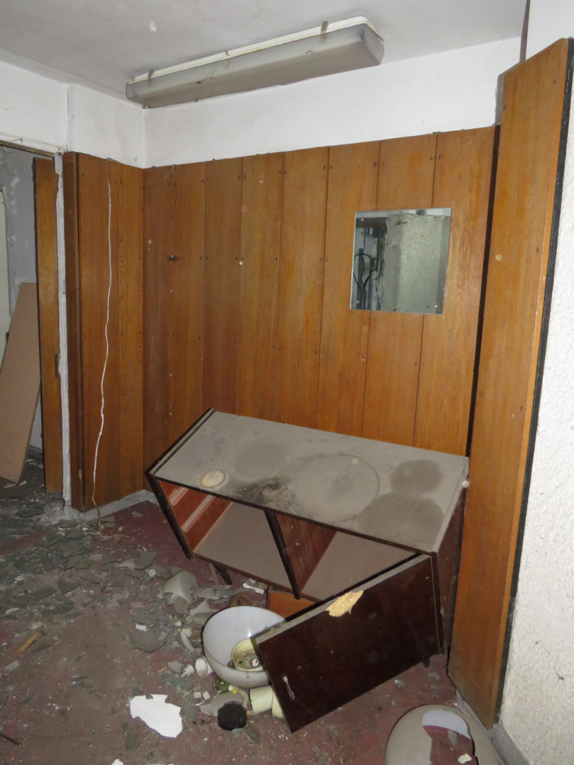 Wnętrze Szpiegowa w Warszawie