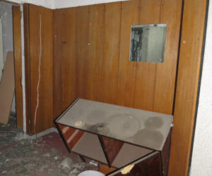 Wnętrze Szpiegowa w Warszawie