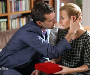 M jak miłość. Michał (Paweł Okraska), Małgosia (Joanna Koroniewska)