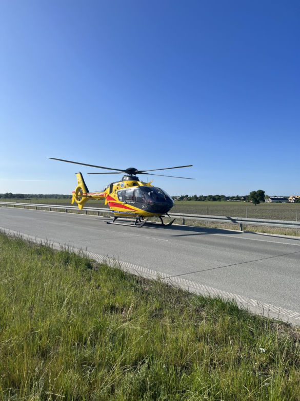 Wypadek na trasie S5 w Żołędowie pod Bydgoszczą! Cztery osoby zostały ranne [ZDJĘCIA]