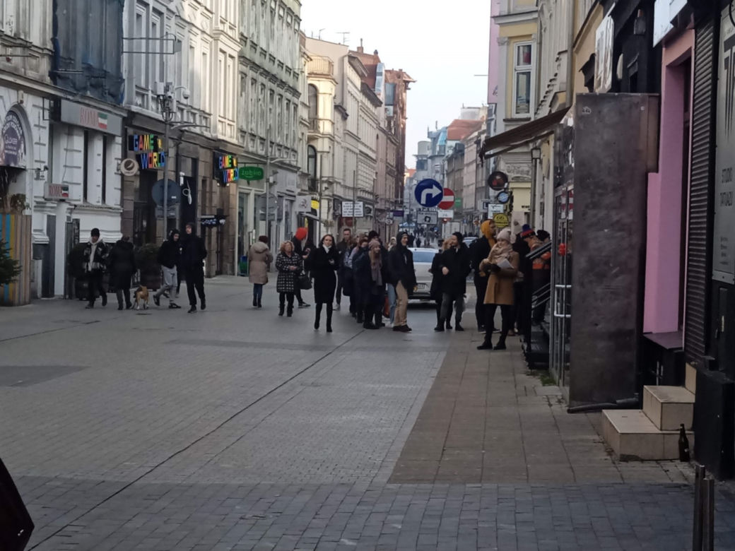 Kolejki za pączkami w Poznaniu