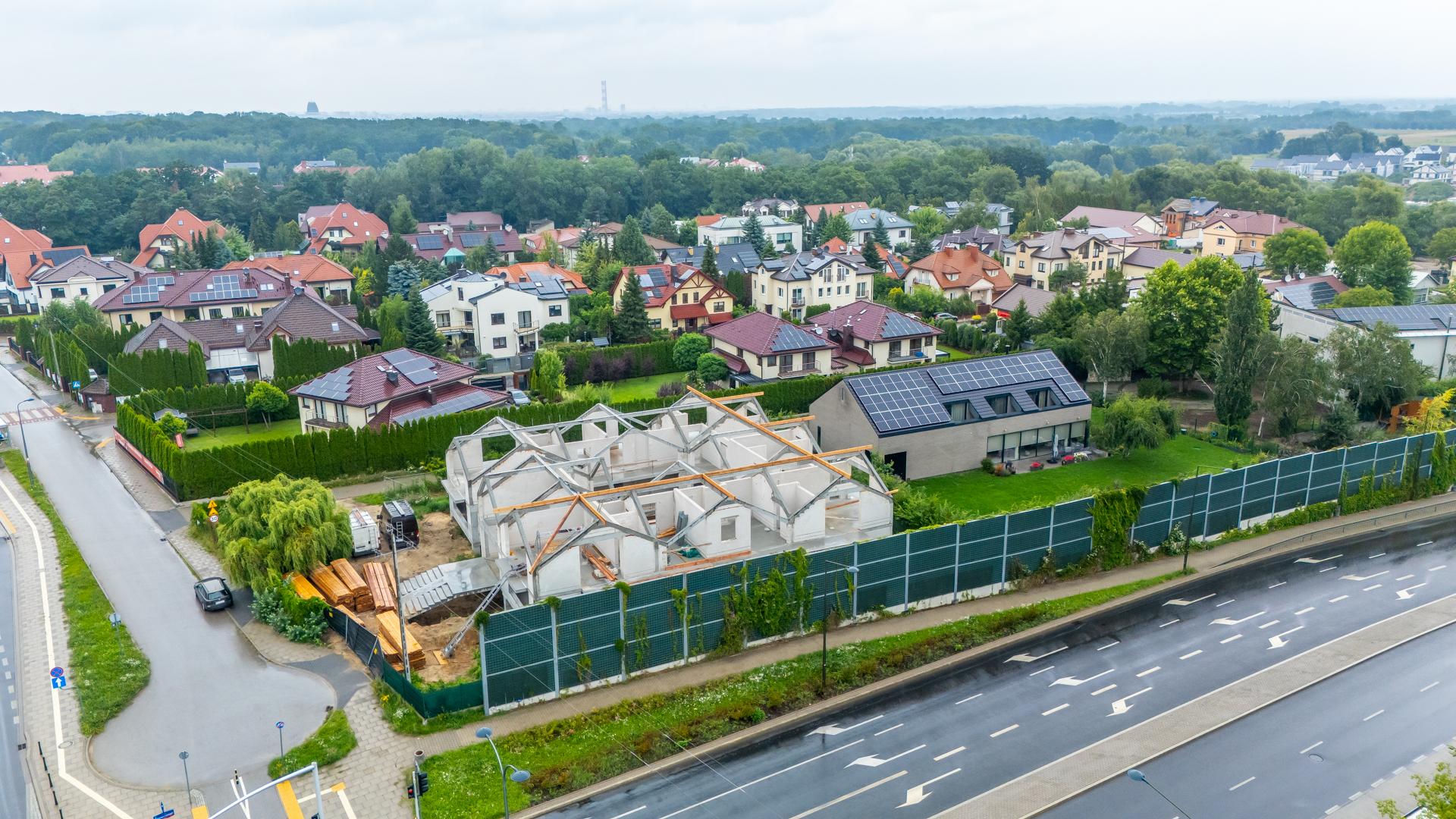 Budowa przy ul. Relaksowej 10A w Warszawie
