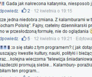 Widzowie krytykują Annę Popek