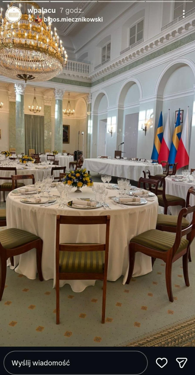 Tak gościli w Pałacu króla i królową Szwecji