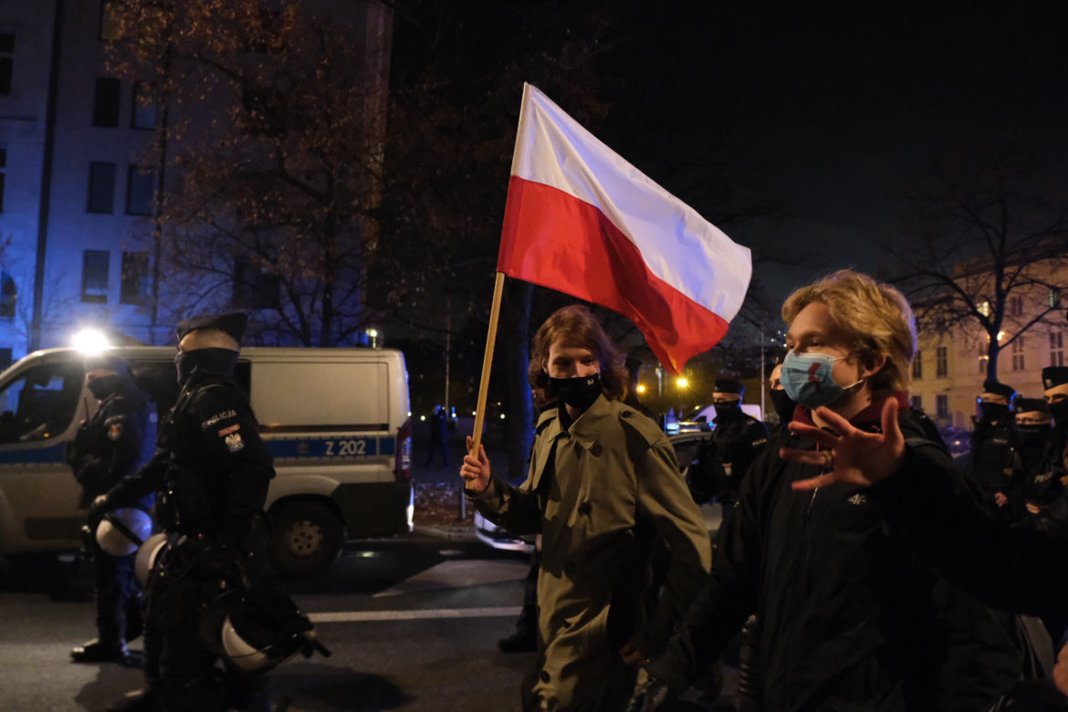 Blokada Sejmu przez Ogólnopolski Strajk Kobiet
