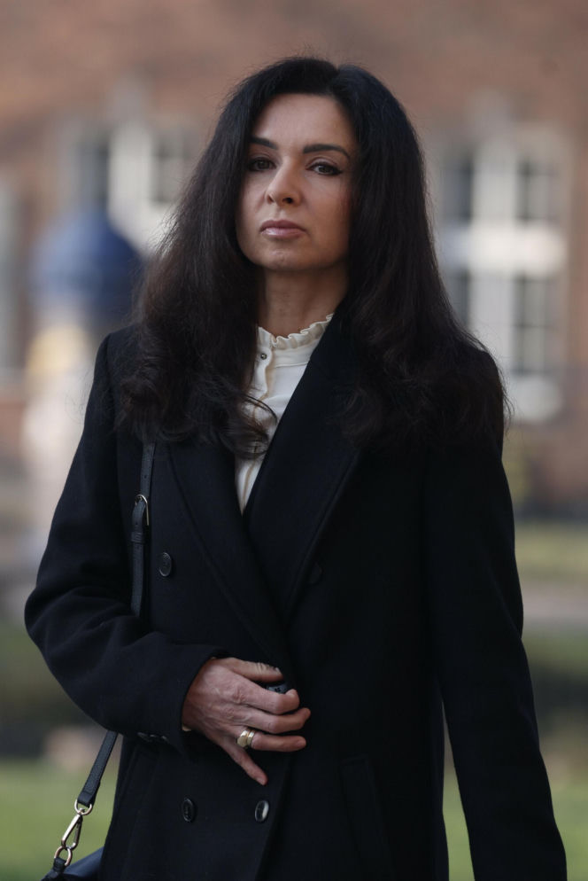 Marta Kaczyńska z rodziną w Krakowie podczas Obchodów 16. rocznicy katastrofy smoleńskiej