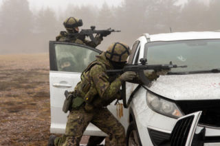 Finlandia - żołnierze podczas ćwiczeń