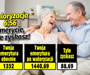 Waloryzacja 2022-2023. Emerycie, sprawdź ile zyskasz!