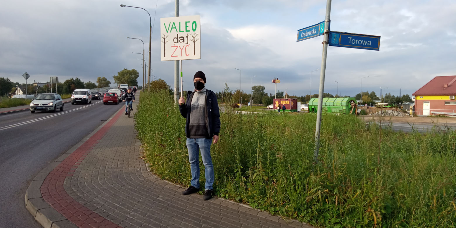 Wielki protest w Skawinie