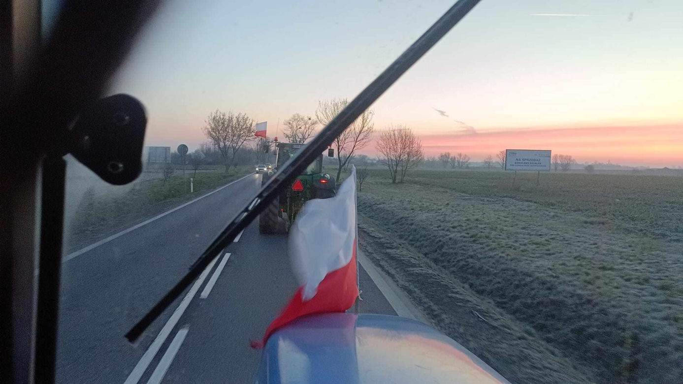 Wielki protest rolników wokół Wrocławia. Protestujący byli u prezydenta Jacka Sutryka   