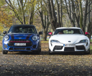 MINI Cooper John Cooper Works 2.0 8AT vs. Toyota GR Supra 2.0 AT8