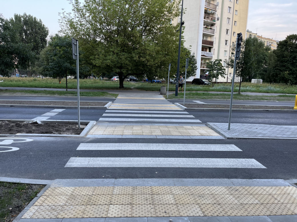 Trwają prace na ulicy Sokratesa na Bielanach 