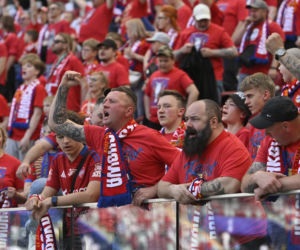 Kibice na finale Pucharu Polski: Górnik - Raków