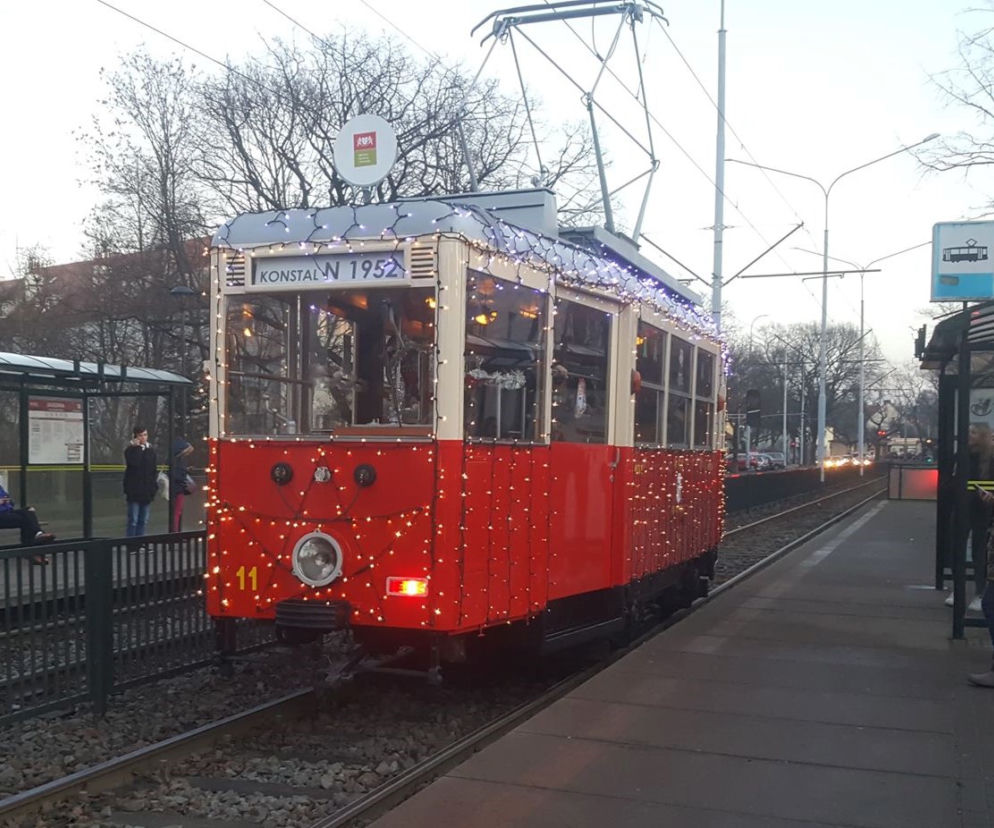 Świąteczny tramwaj już kursuje po Gdańsku!
