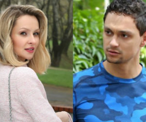 Barwy szczęścia, Bożena (Marieta Żukowska), Fayad (Amin Bensalem)
