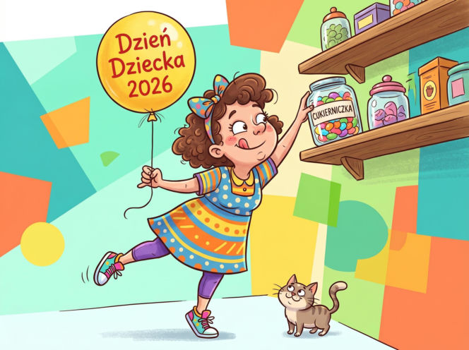 Zabawna kartki na Dzień Dziecka dla dorosłych