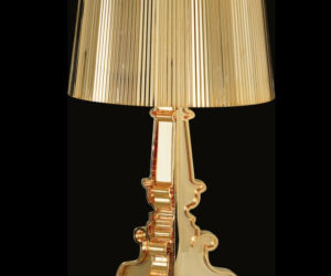 Złota lampa Bourgie Kartell