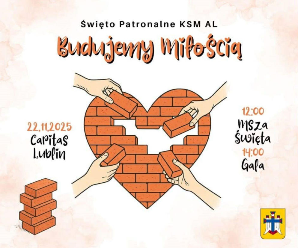 Plakat promujący Święto Patronalne KSM