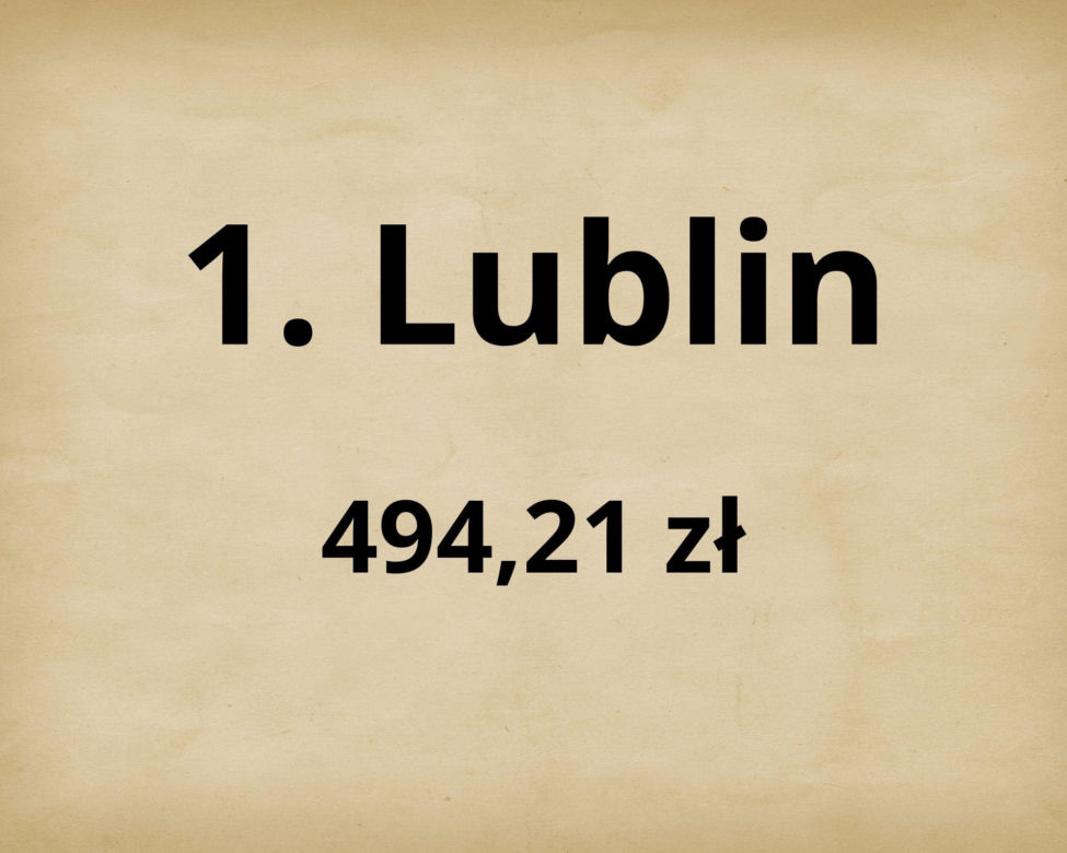 TOP 10 najbogatszych powiatów w woj. lubelskim