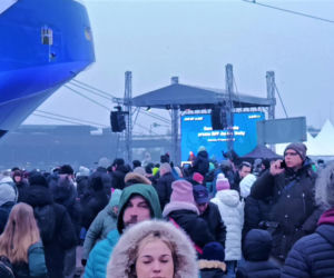 Chrzest promu Jantar Unity