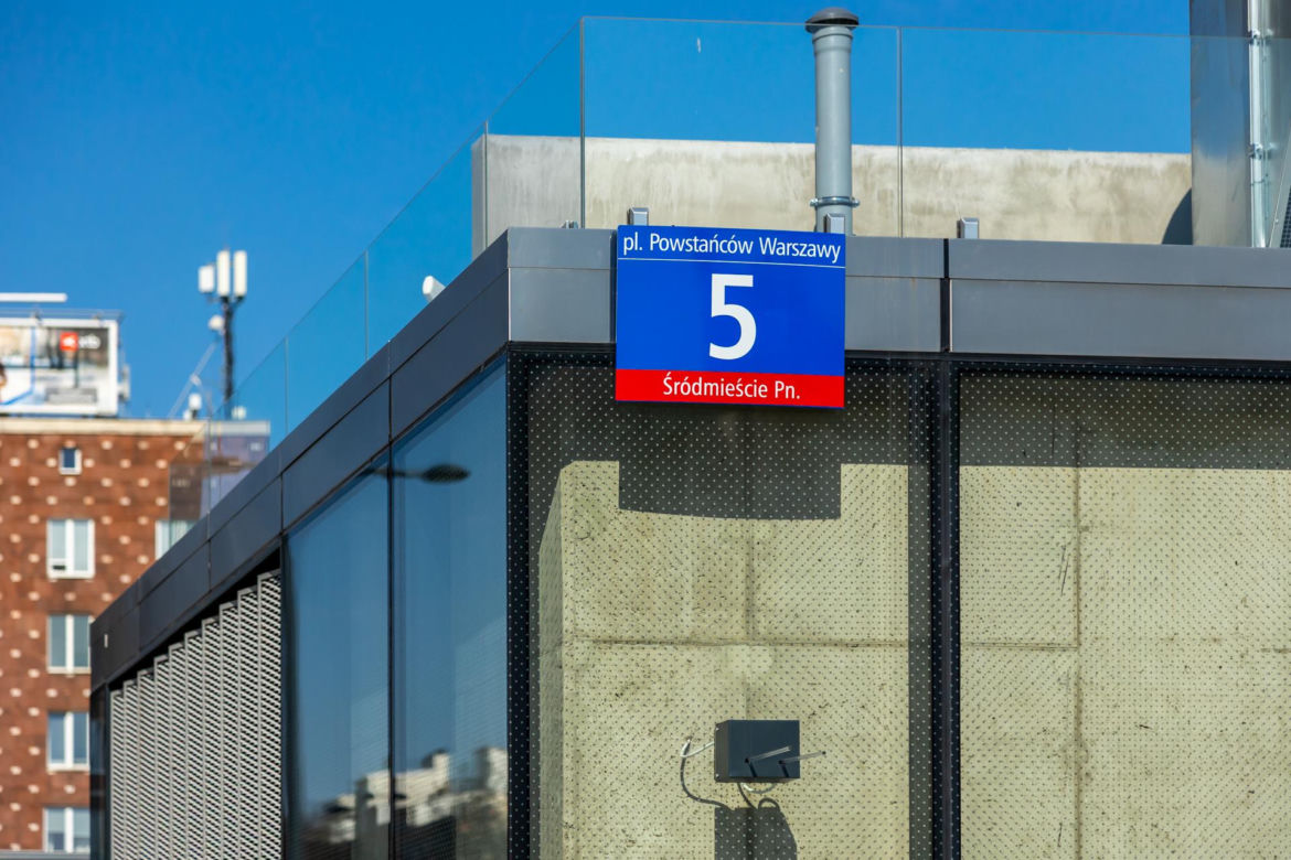 Nowy parking podziemny w centrum Warszawy