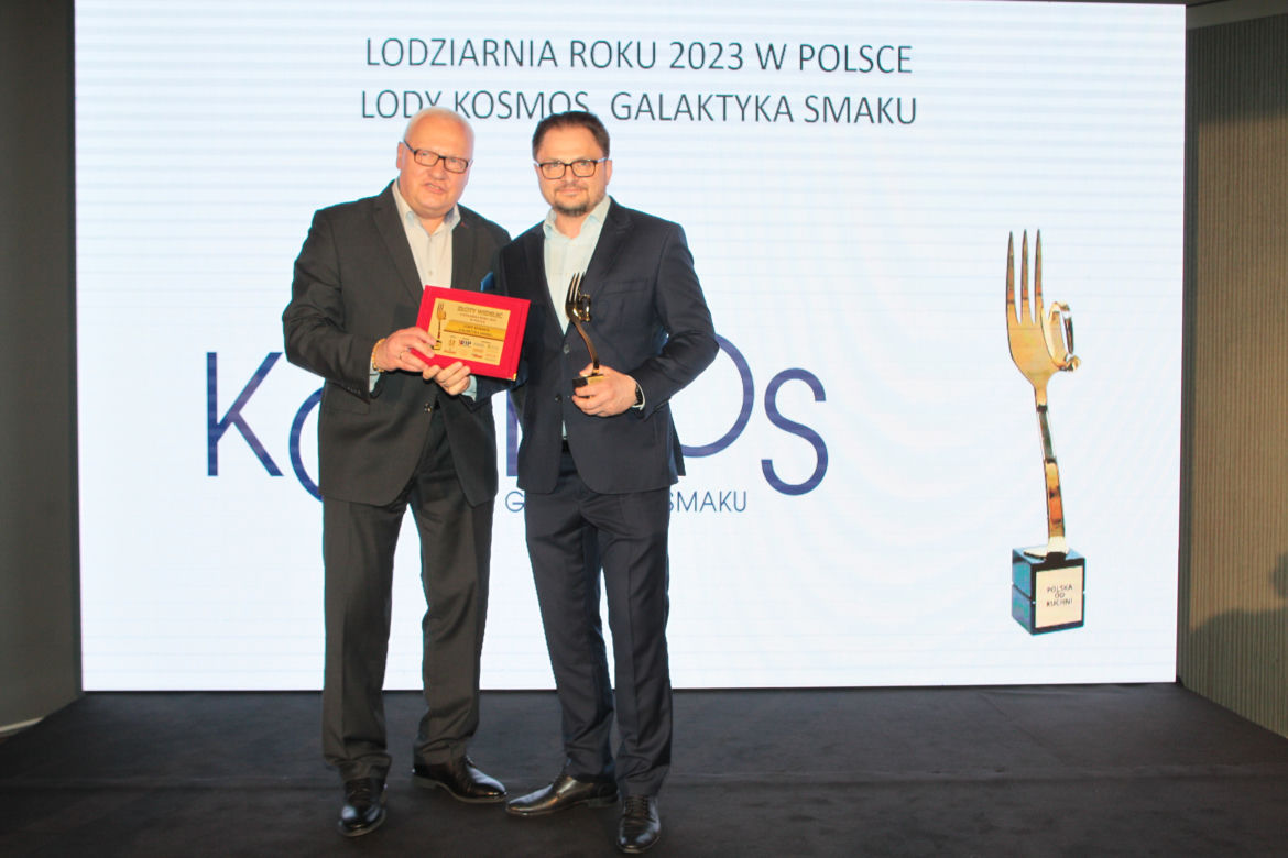 Lody Kosmos lodziarnią roku 2023. Dostały Złoty Widelec 